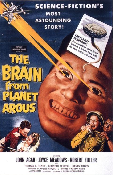 Plakat: The Brain from Planet Arous